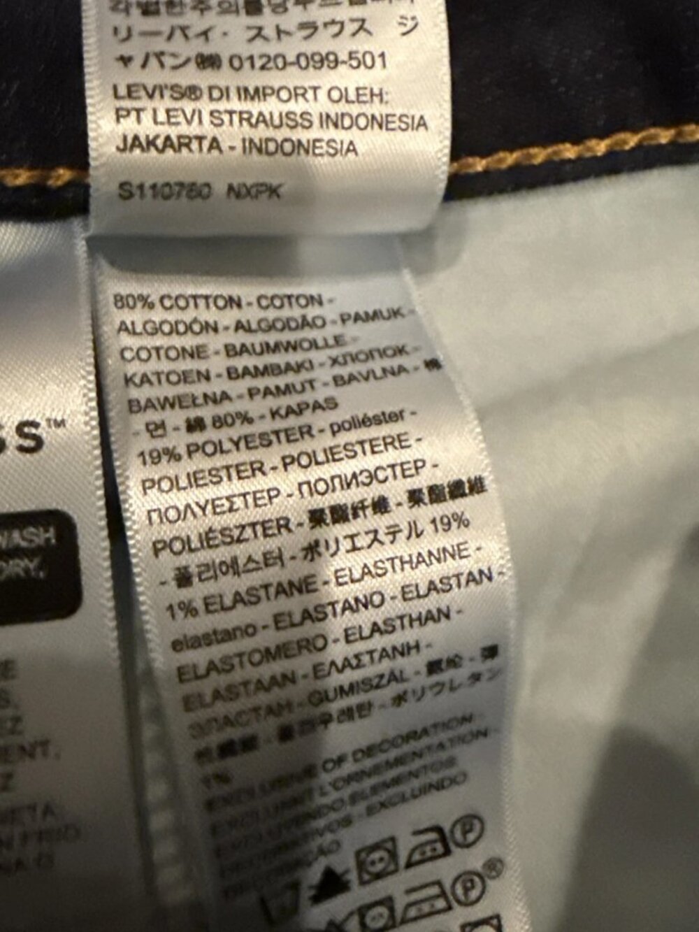 Levi’s 311 Size 34 Shaping Skinny Jeans - Picture 6 of 7